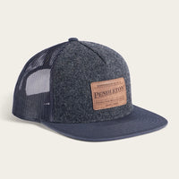 Pendleton Charcoal Wool Trucker SnapBack Cap