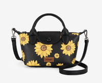 Wrangler Sunflower Print Mini Crossbody Bag