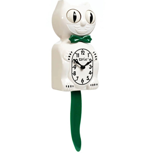 Candy Cane Green and White Kit-Kat Klock