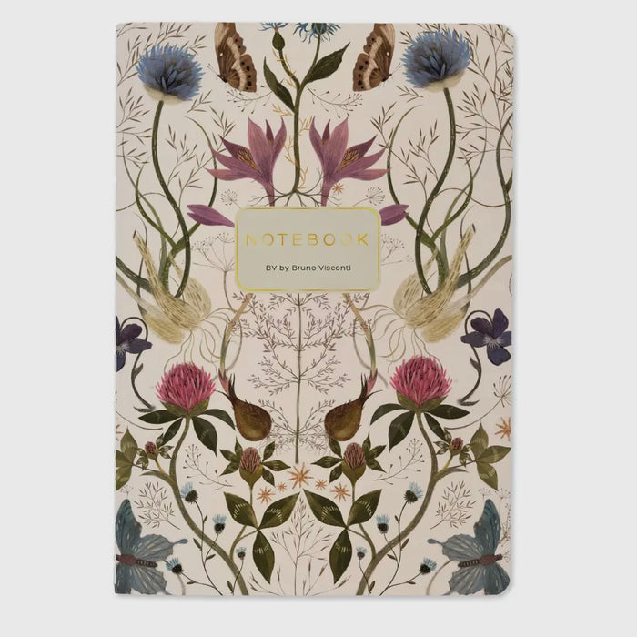 Symmetrical Flora Notebook