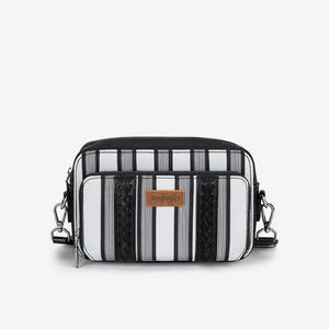 Wrangler Striped Crossbody Purse