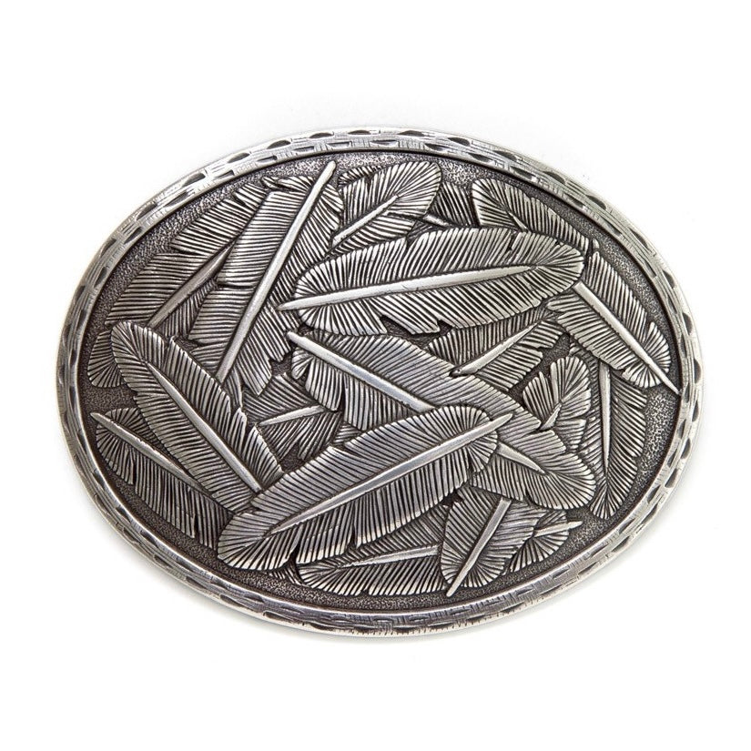 Nocona Men's Scattered Feathers Buckle