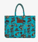 Wrangler Cowboy Print Tote Bag