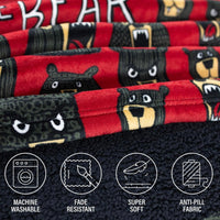 Don't Wake The Bear Blanket Hoodie