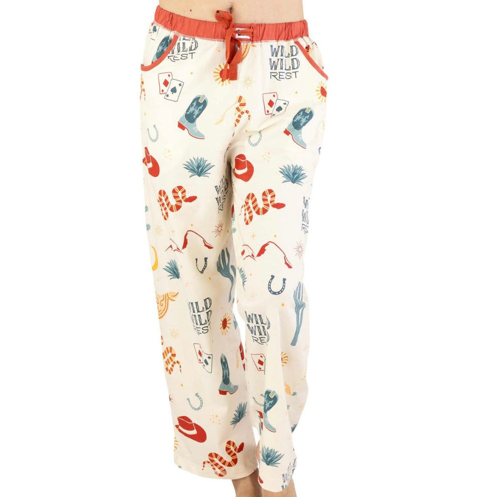 Wild Wild Rest Women's Regular Fit PJ Pants