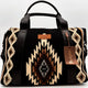 Wrangler Aztec Knitted Trolley Sleeve Duffel Bag