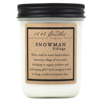 Snowman Village Soy Candle