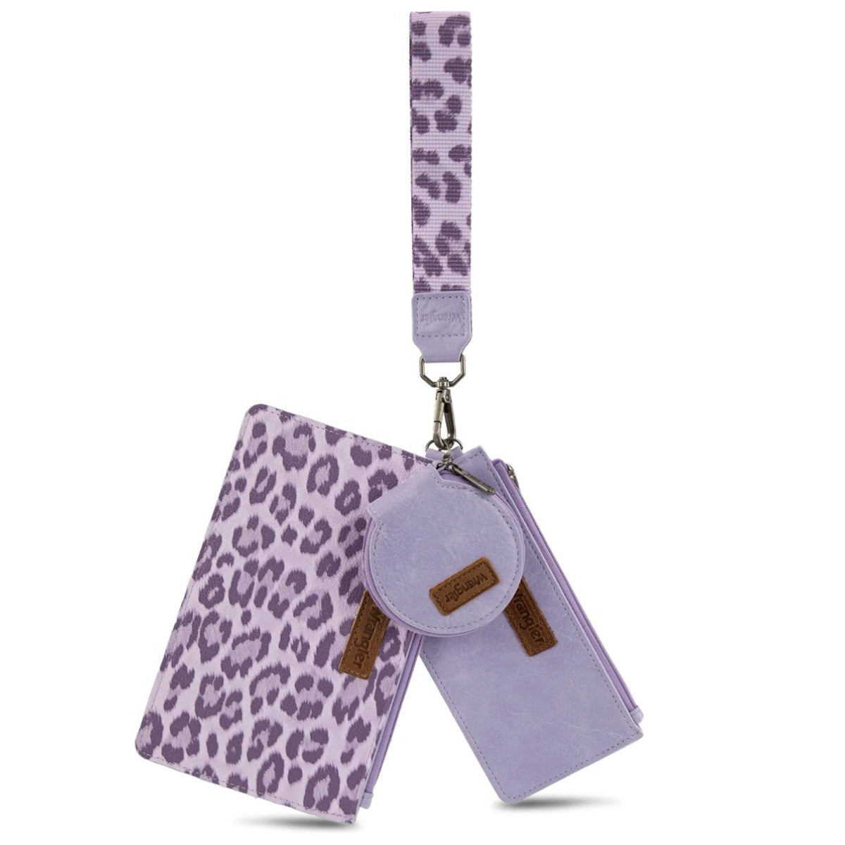 Wrangler Leopard Multi Pouch Wallet