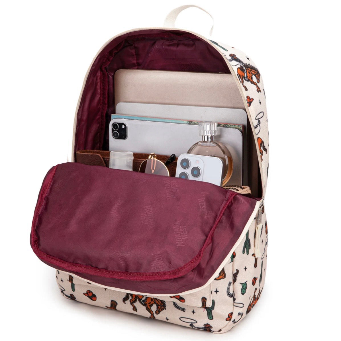 Montana West Horseshoe Cowboy Backpack