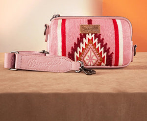 Wrangler Aztec Knitted Mini Crossbody