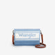 Wrangler Leather and Waxed Canvas Mini Wallet Crossbody