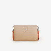 Wrangler Leather and Waxed Canvas Mini Wallet Crossbody
