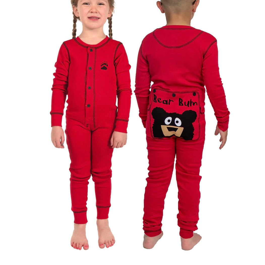 Bear Bum Kids Onesie Flapjack