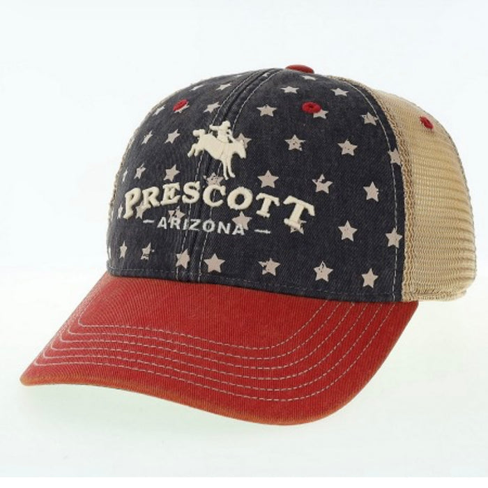 Merica Adjustable Trucker Cap w/ Prescott AZ