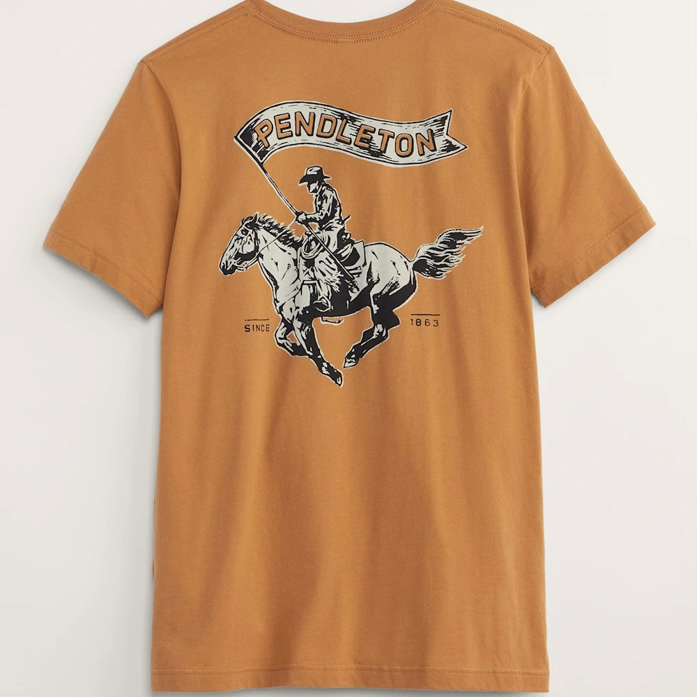 Men's Rodeo Flag Graphic Tee