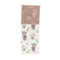 Myra Highland Bloom Throw Blanket