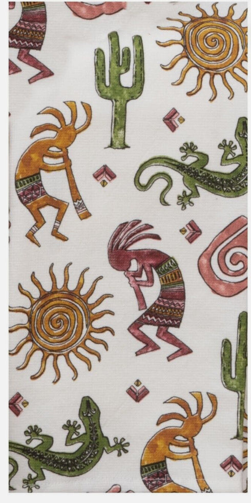 Simply Southwest Sundance All-Over Duel Purpose Terry Towel