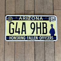 Arizona License Plate