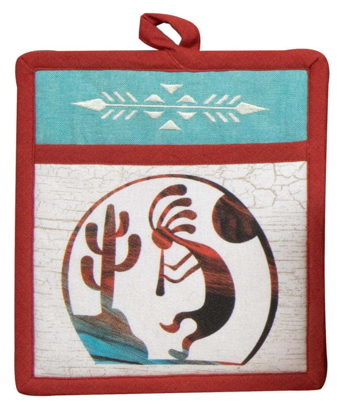 Southwest Kokopelli Pocket Mitt