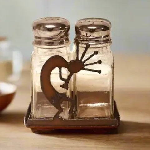 Arizona Made Metal Salt and Pepper Shakers