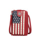 Montana West American Pride Phone Case Crossbody Wallet