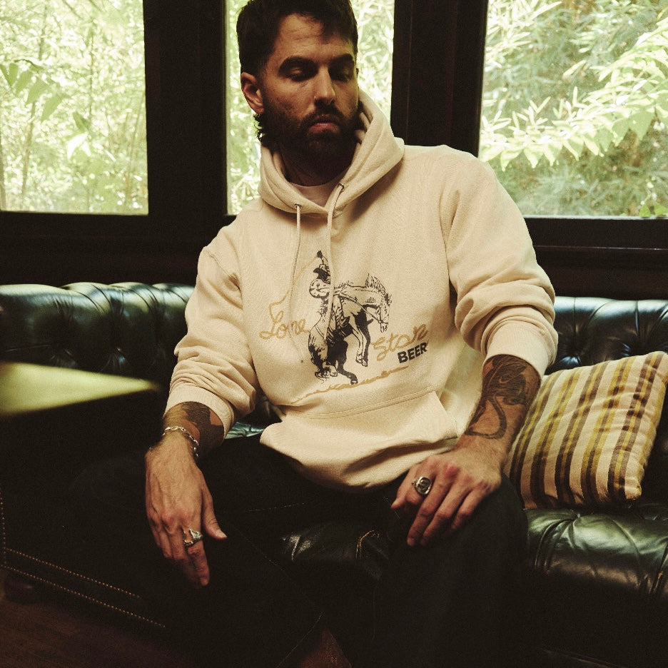 Lone Star Bronc Rider Hoodie