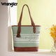 Wrangler Embroidered Canvas Tote Bag