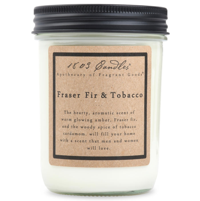 Fraser Fir & Tobacco Soy Candle