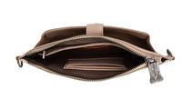 Trinity Ranch Floral Aztec Tooled Collection Clutch/Crossbody