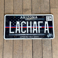 Arizona License Plate