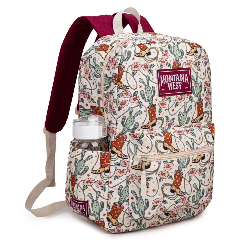 Montana West Floral Cowgirl Backpack