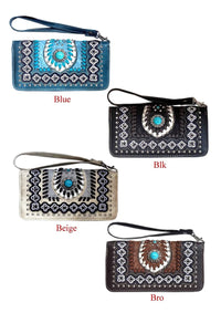 Concho Zip Wallet