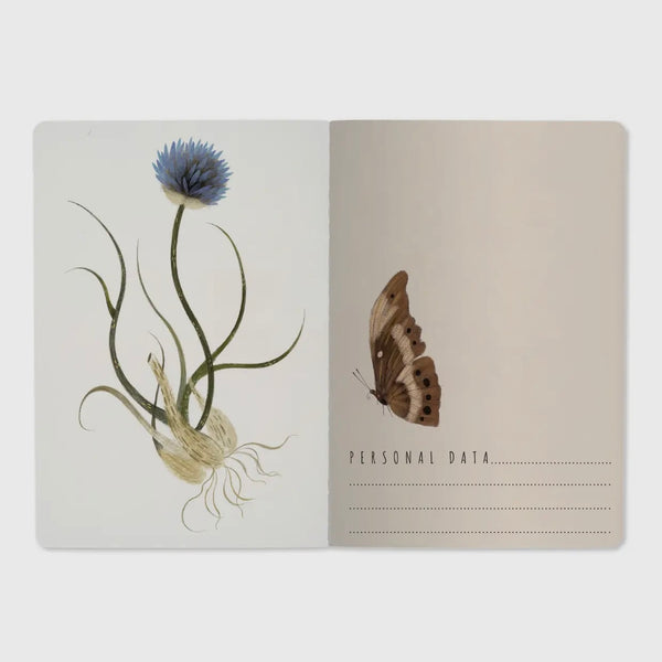 Symmetrical Flora Notebook