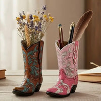 Mini Cowboy Boot Decor