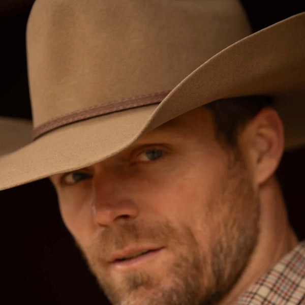 Larry Mahan Wool Felt Western Hat