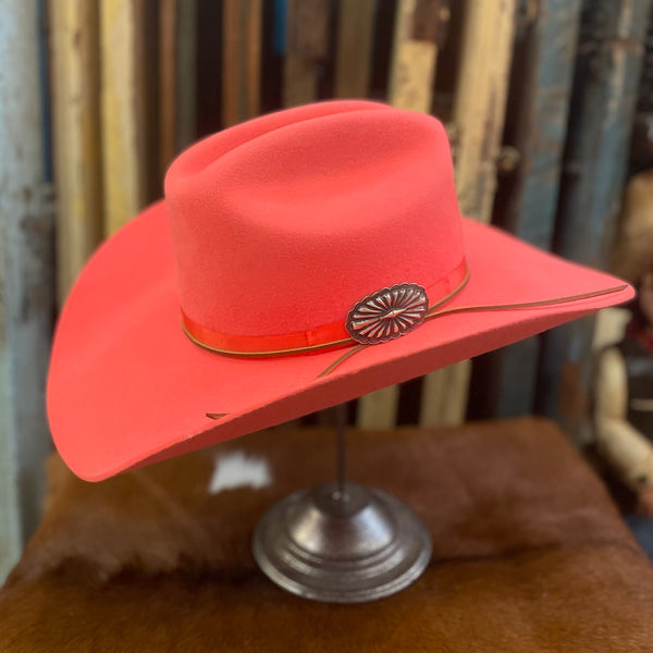 The Justin Vintage Collection Coral Cowgirl Hat