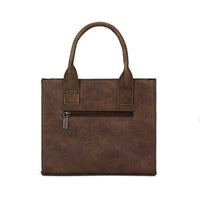 Wrangler Medium Tote Bag for Women Designer Satchel Handbags Top-handle Purses with Strap