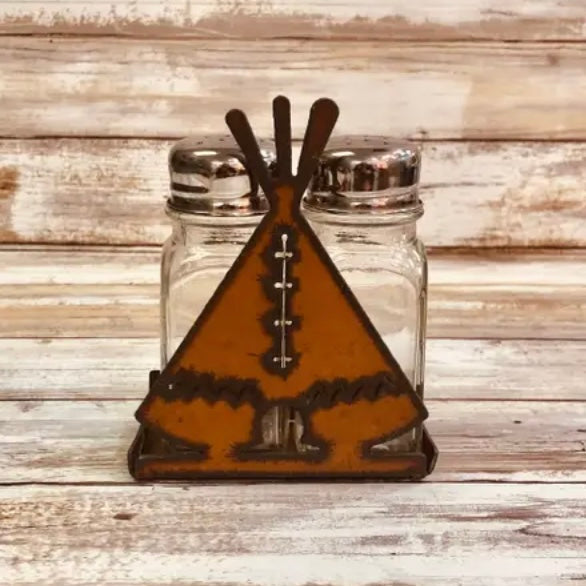 Arizona Made Metal Salt and Pepper Shakers