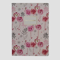 Flamingo Flower Notebook