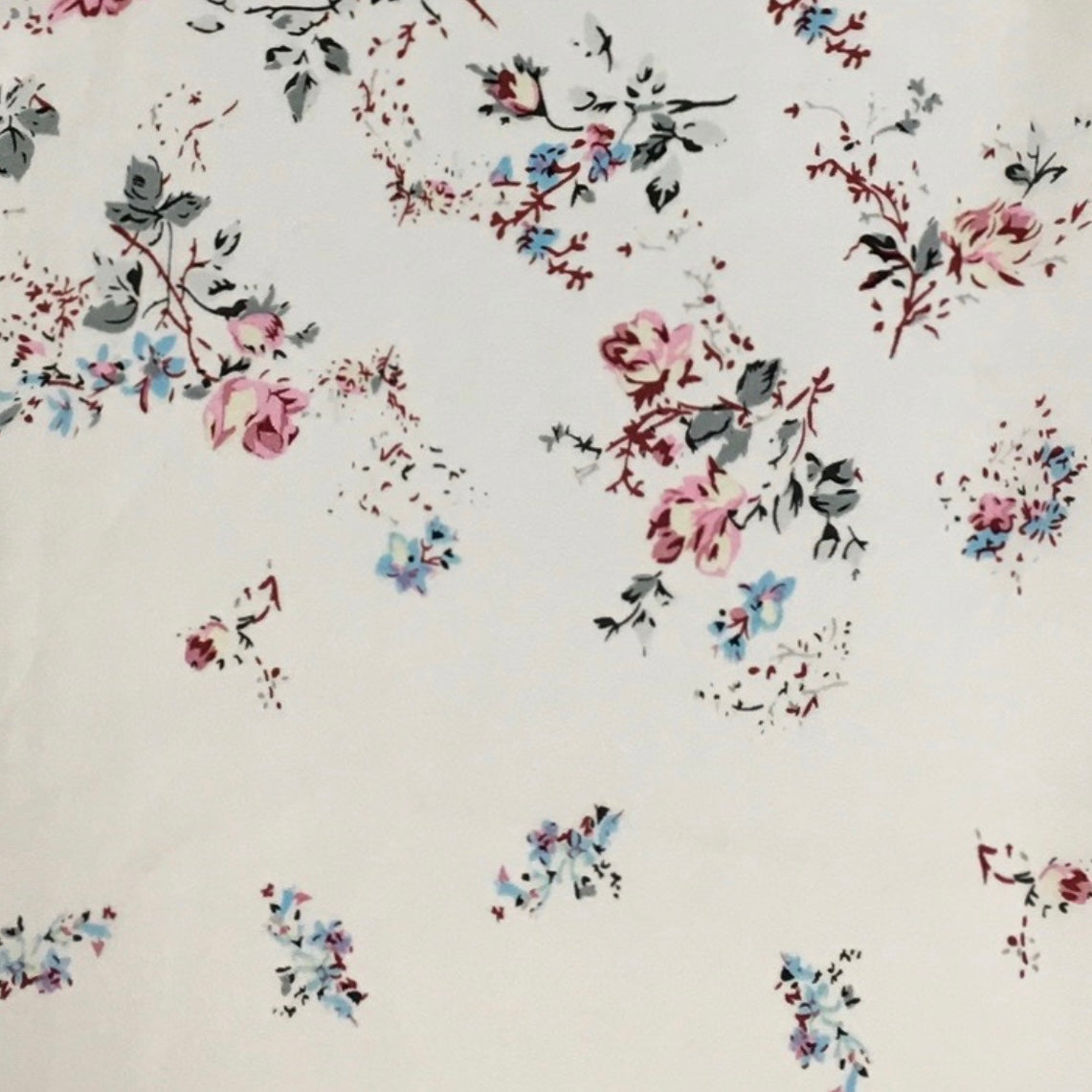 Garden Charmeuse Silk Scarf