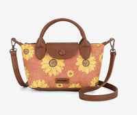 Wrangler Sunflower Print Mini Crossbody Bag