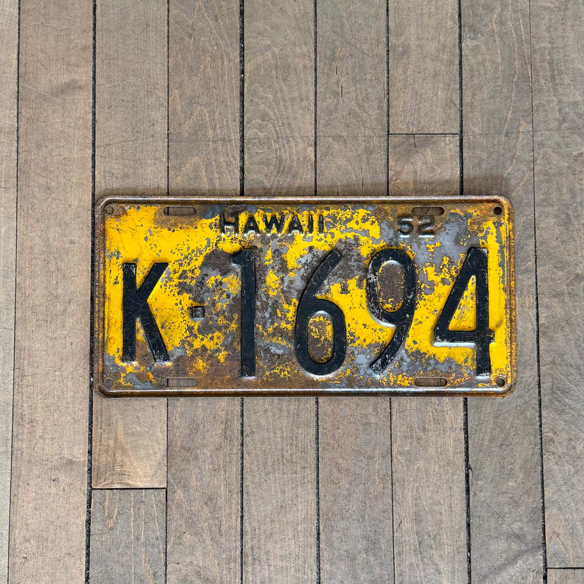Hawaii License Plate