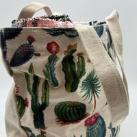 Cactus Canvas Everyday Bag