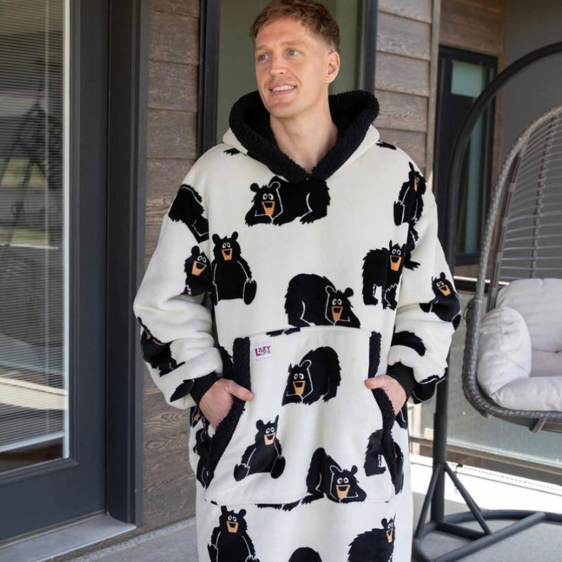 Family Bear Blanket Hoodie