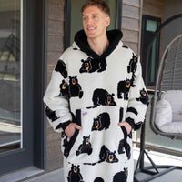 Family Bear Blanket Hoodie