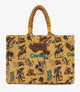 Wrangler Cowboy Print Tote Bag