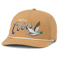 Coors Brown Mallard Canvas Cap