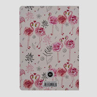 Flamingo Flower Notebook