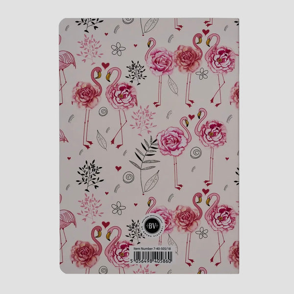 Flamingo Flower Notebook