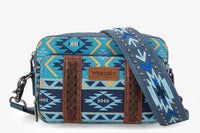 Wrangler Aztec Printed Crossbody Purse